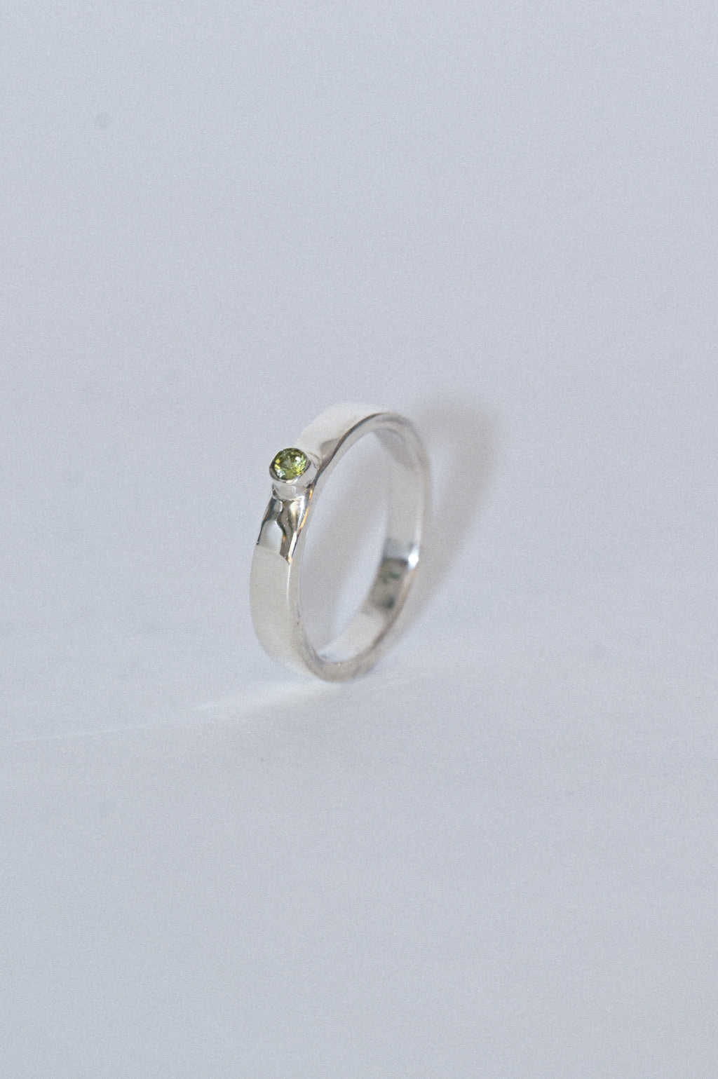 narrow band x round green turmaline