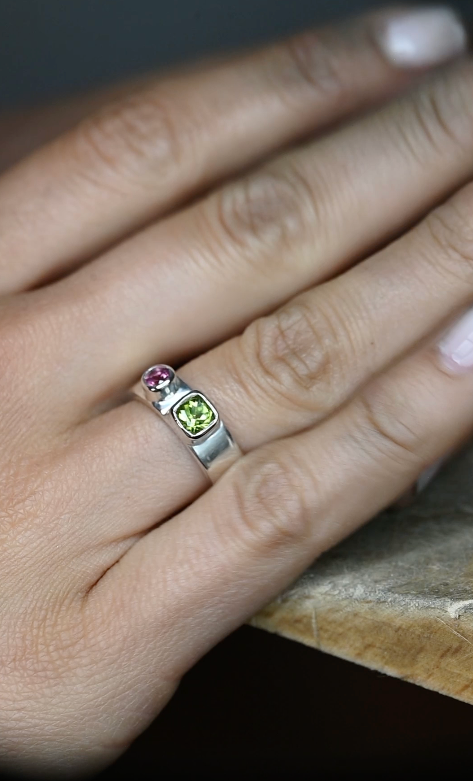 pink n green